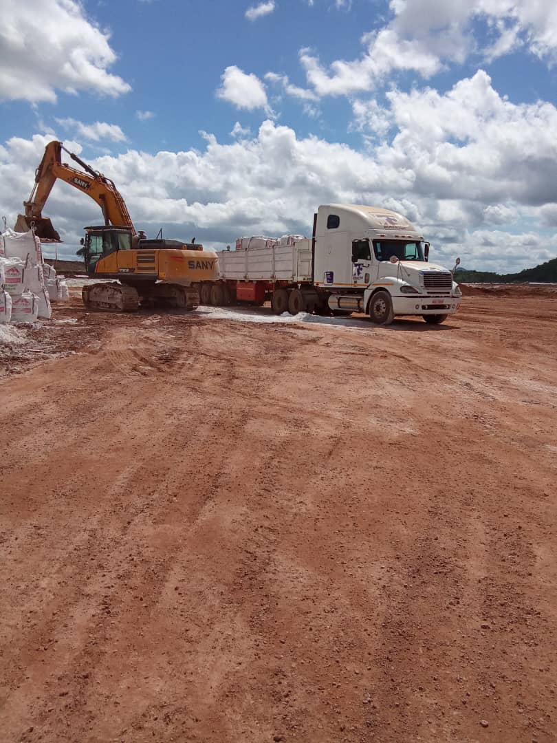 Delivery to Construction Site